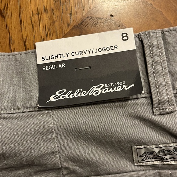 NWT Eddie Bauer size 8 Adventurer Stretch Ripstop Jogger Pants - Picture 8 of 12